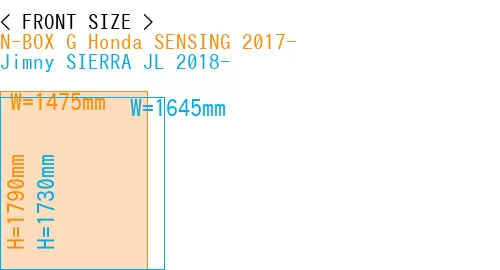 #N-BOX G Honda SENSING 2017- + Jimny SIERRA JL 2018-